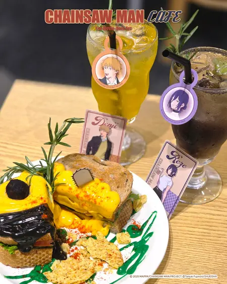 チェンソーマンがカフェになって帰ってきた！レゼ篇の感動を胸に訪れ