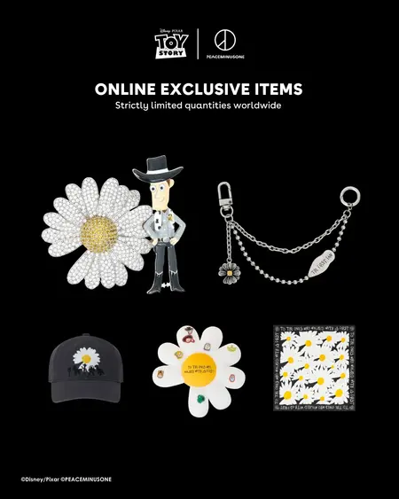Peaceminusone トイストーリー THE FIRST FAN Toy Story x PEACEMINUSONE 'The First Fan' Collection Launches
